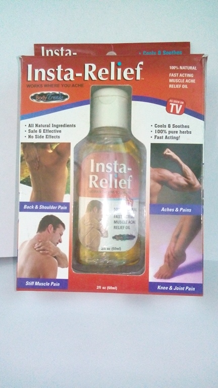 Instant Pain Relief Oil
